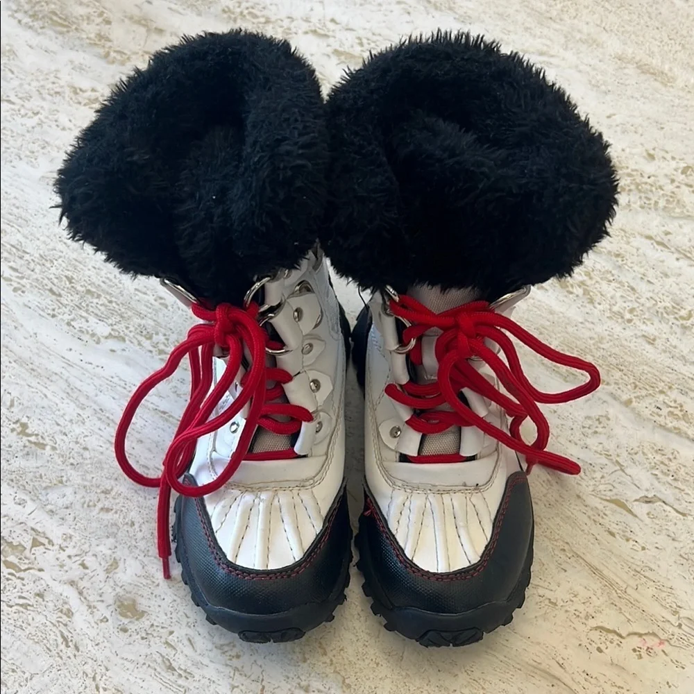 U.S. POLO ASSN. snow winter boots little kid size 11